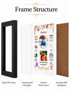 Customised Baby Memory Photo Frame A4 Size