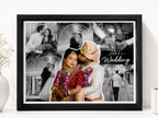 Customised Wedding Photo Frame A4 Size